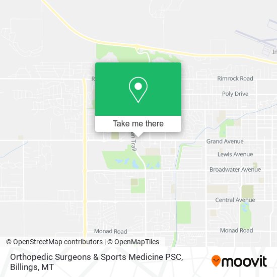 Mapa de Orthopedic Surgeons & Sports Medicine PSC