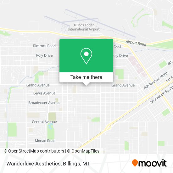 Wanderluxe Aesthetics map