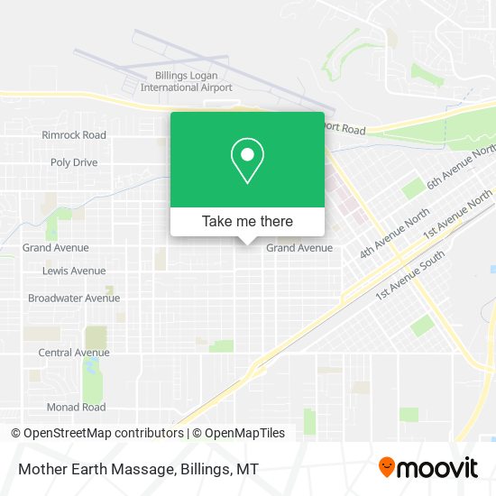Mapa de Mother Earth Massage