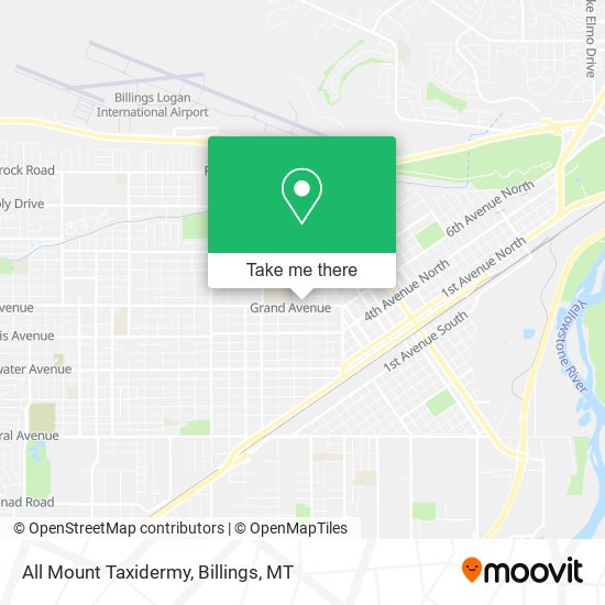 Mapa de All Mount Taxidermy