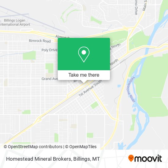 Homestead Mineral Brokers map