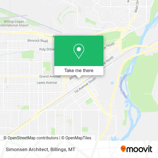 Simonsen Architect map
