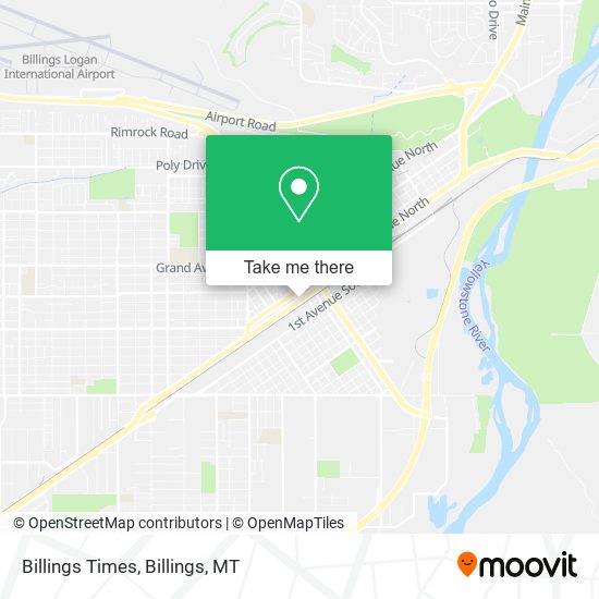 Mapa de Billings Times