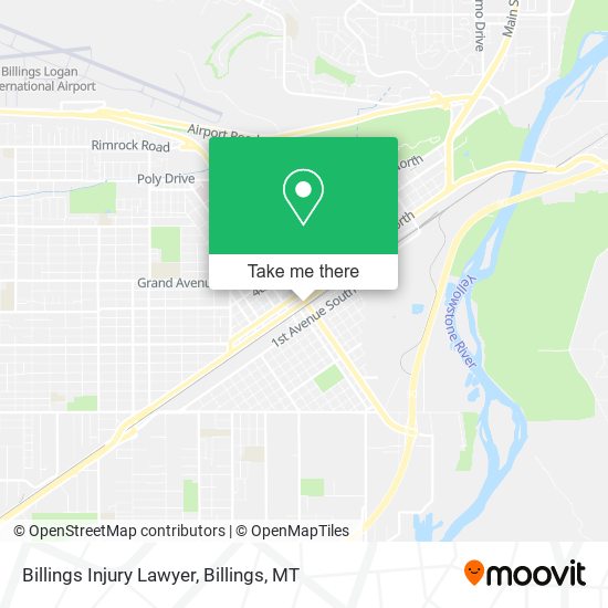 Mapa de Billings Injury Lawyer