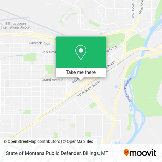Mapa de State of Montana Public Defender