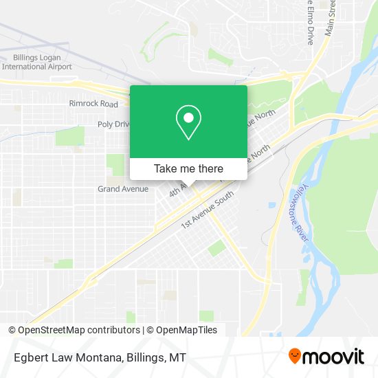 Egbert Law Montana map