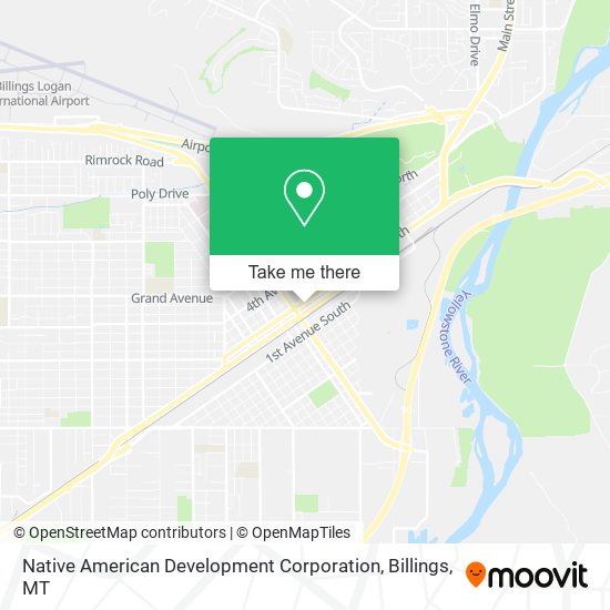 Mapa de Native American Development Corporation