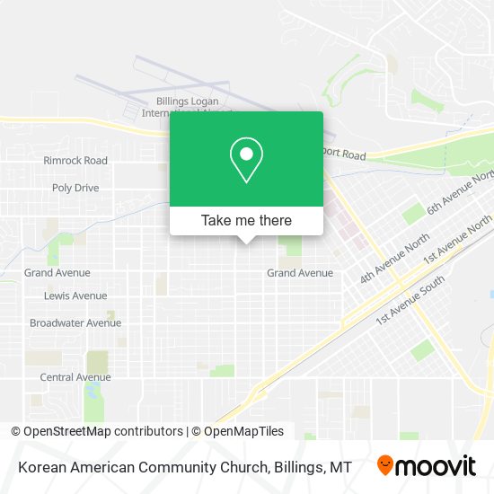 Korean American Community Church map