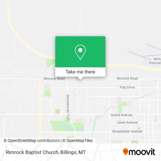 Mapa de Rimrock Baptist Church
