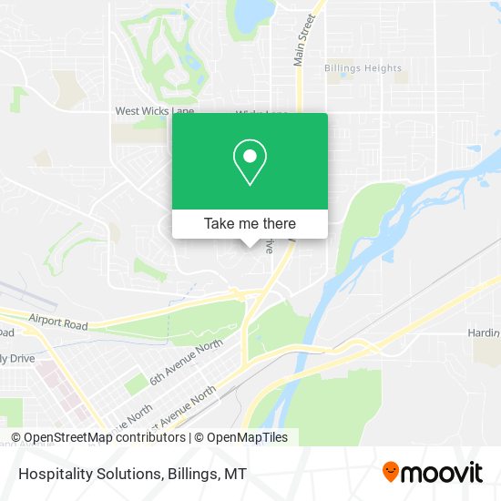 Hospitality Solutions map