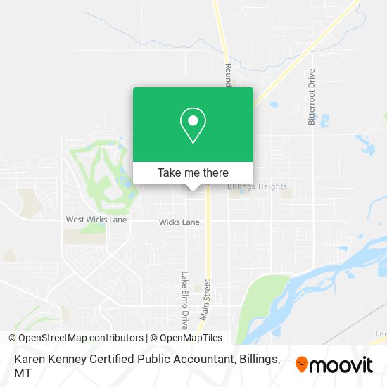 Mapa de Karen Kenney Certified Public Accountant