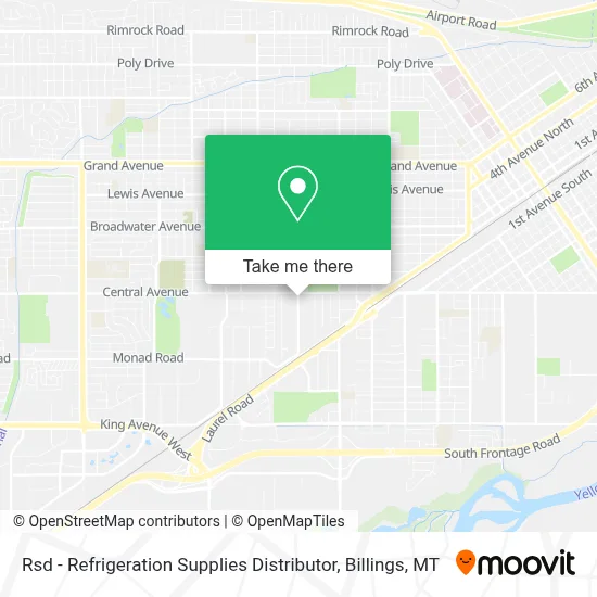 Rsd - Refrigeration Supplies Distributor map