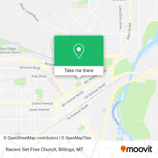 Racers Set Free Church map