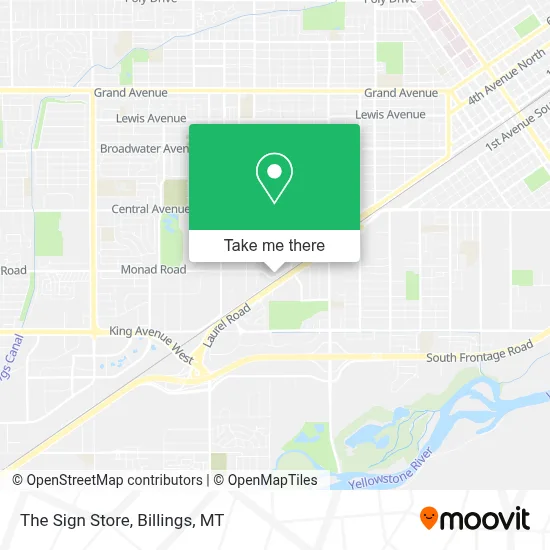 The Sign Store map