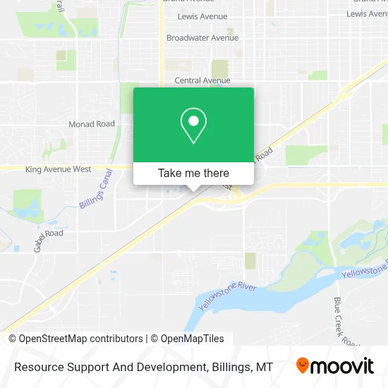 Resource Support And Development map