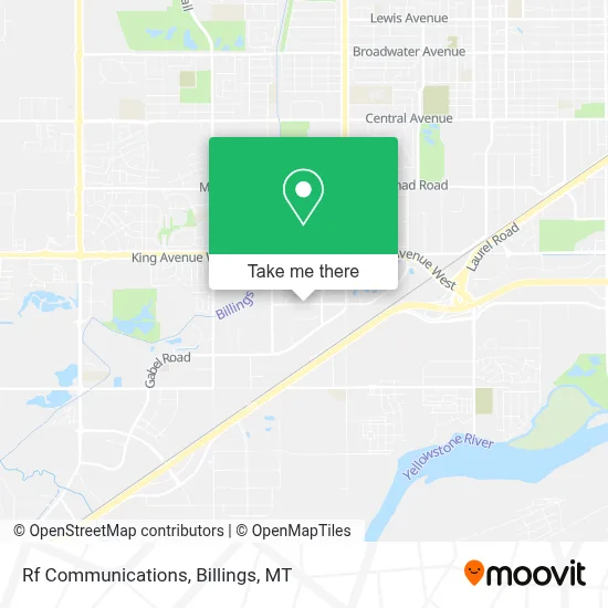 Rf Communications map