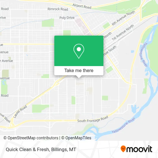 Quick Clean & Fresh map