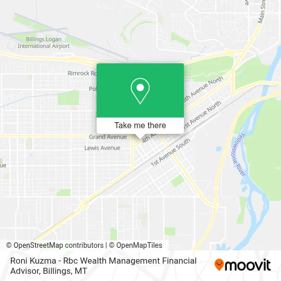 Roni Kuzma - Rbc Wealth Management Financial Advisor map