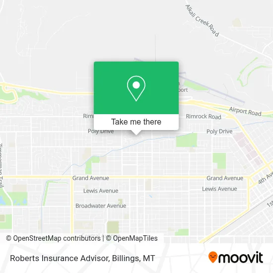 Roberts Insurance Advisor map