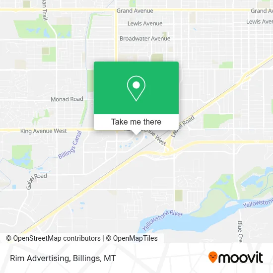 Rim Advertising map