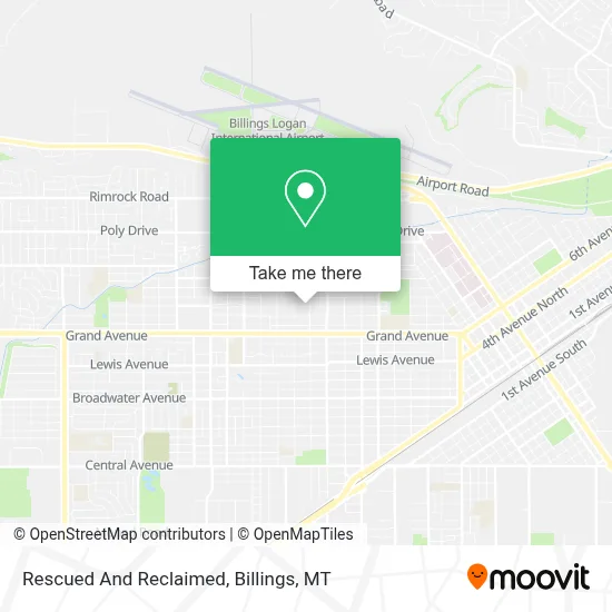 Rescued And Reclaimed map