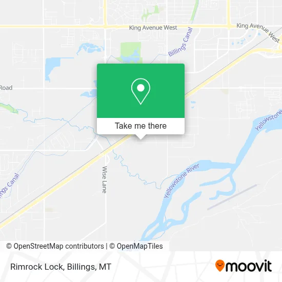 Rimrock Lock map