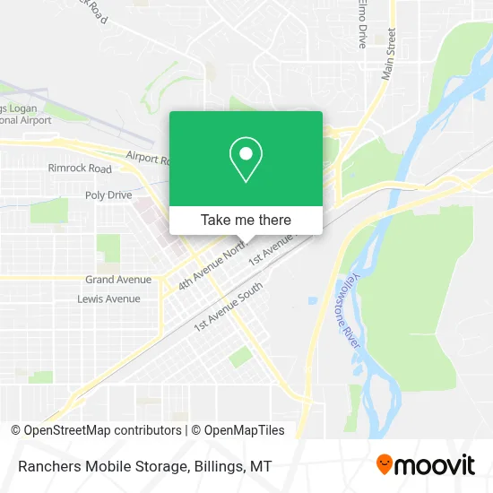 Ranchers Mobile Storage map
