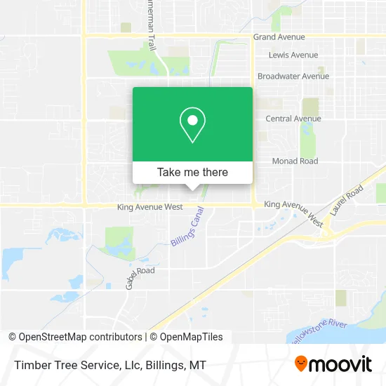 Timber Tree Service, Llc map