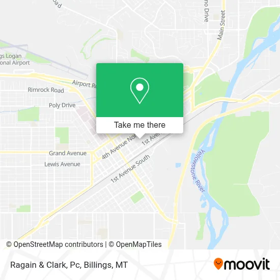 Ragain & Clark, Pc map