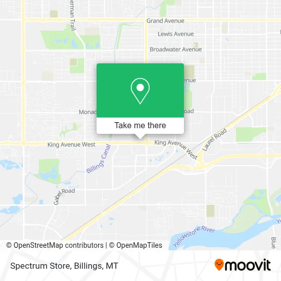 Spectrum Store map