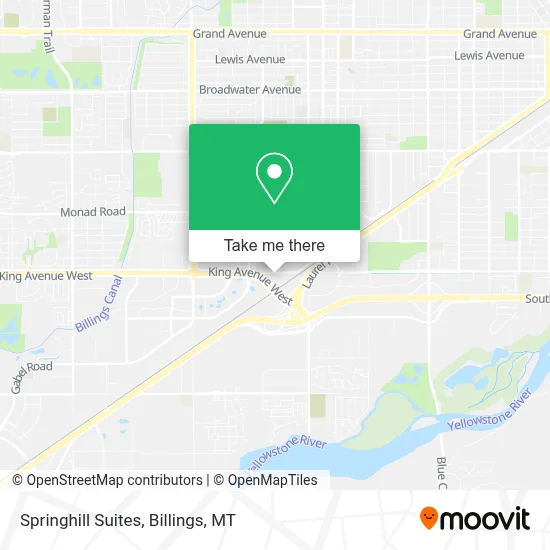 Springhill Suites map