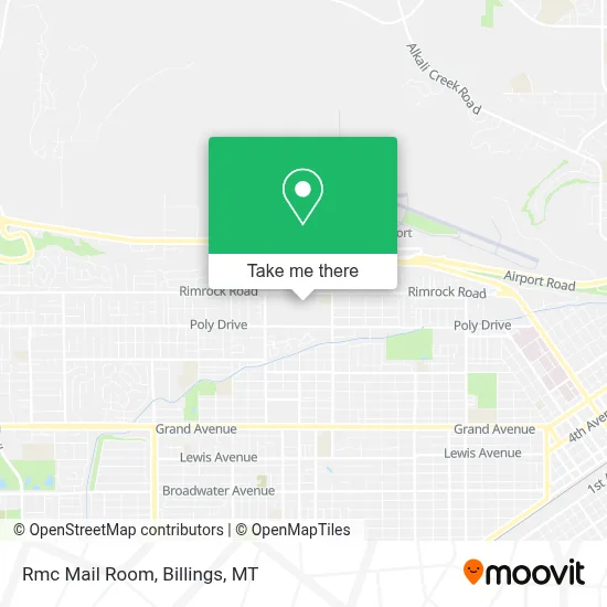 Rmc Mail Room map