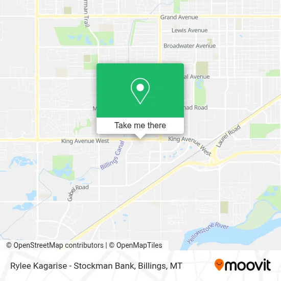 Rylee Kagarise - Stockman Bank map
