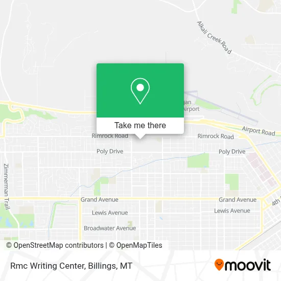 Rmc Writing Center map