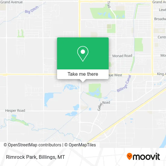 Rimrock Park map