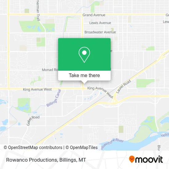 Rowanco Productions map