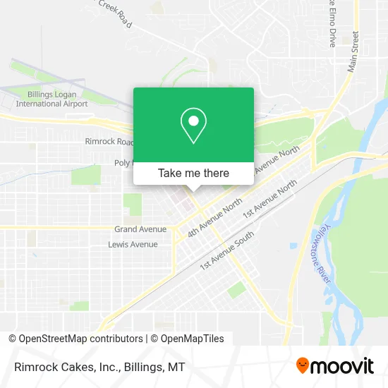 Rimrock Cakes, Inc. map