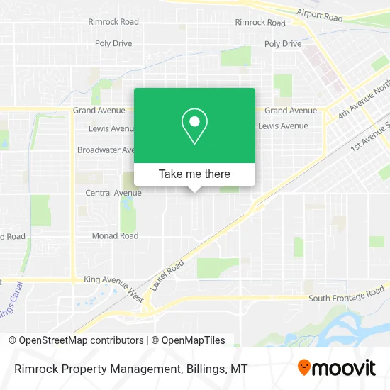 Rimrock Property Management map