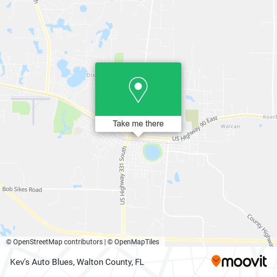 Kev's Auto Blues map
