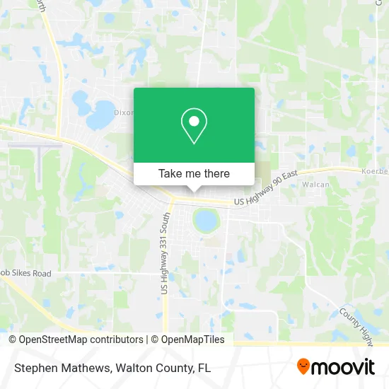 Stephen Mathews map