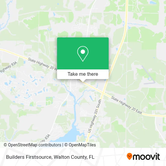 Builders Firstsource map