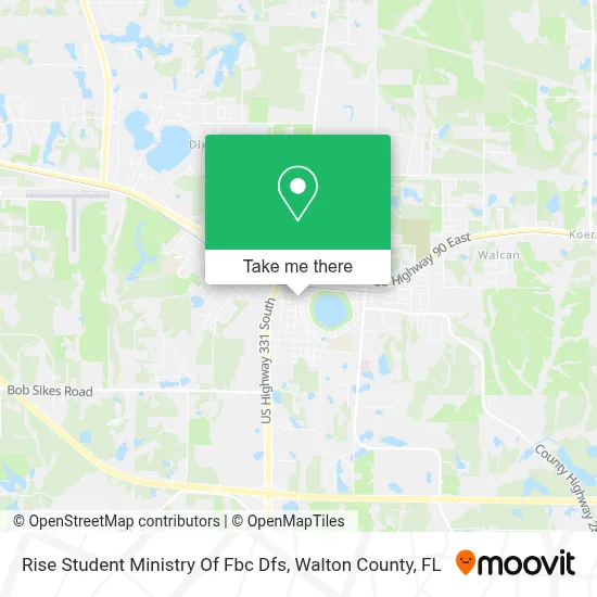 Rise Student Ministry Of Fbc Dfs map