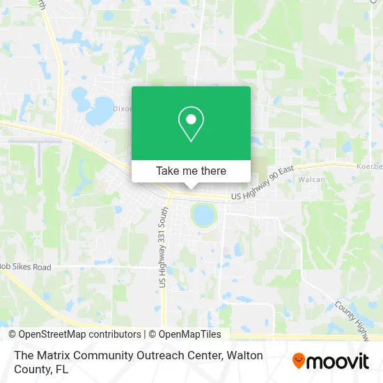 The Matrix Community Outreach Center map
