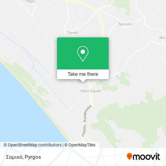 Σαμικό map