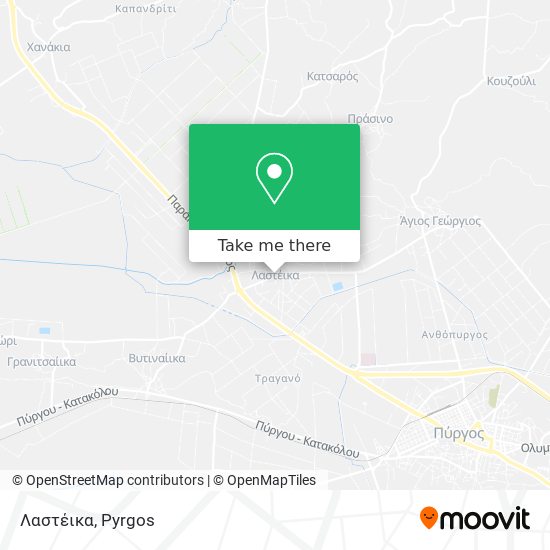 Λαστέικα map