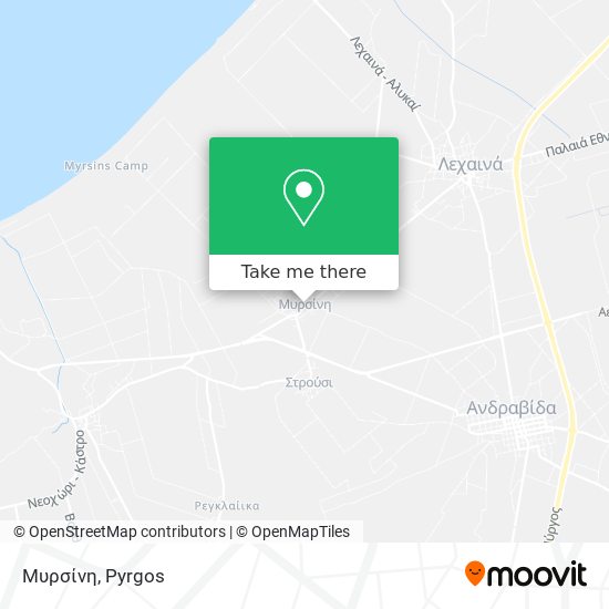 Μυρσίνη map