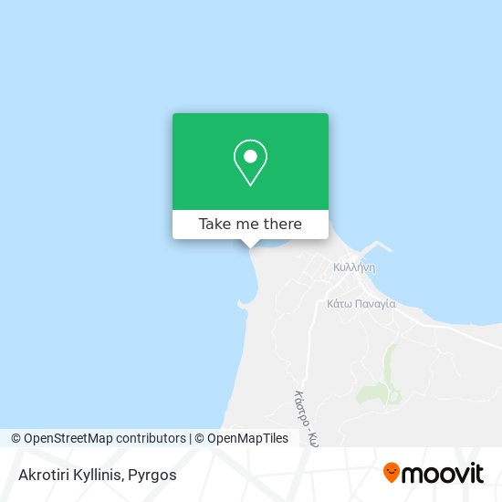 Akrotiri Kyllinis map