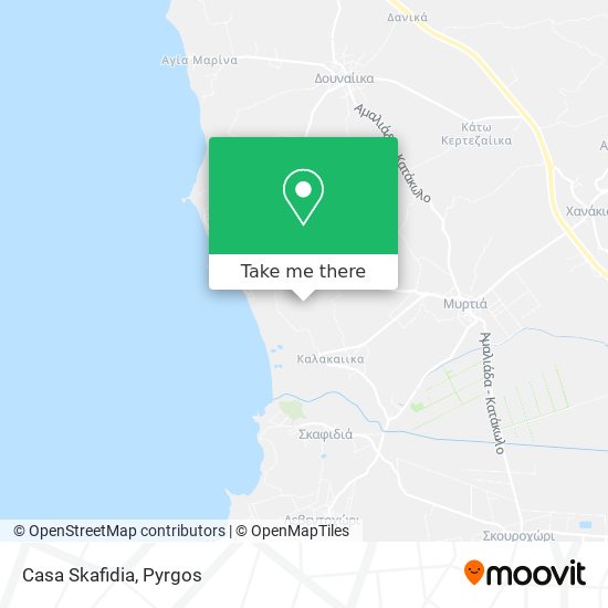 Casa Skafidia map