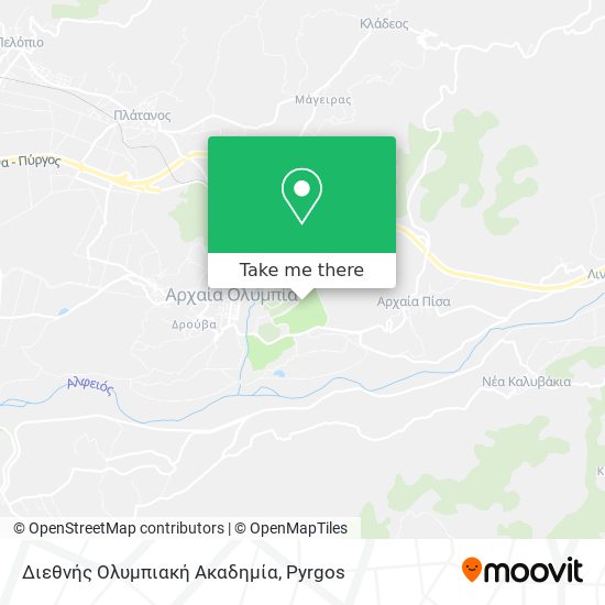 Διεθνής Ολυμπιακή Ακαδημία map