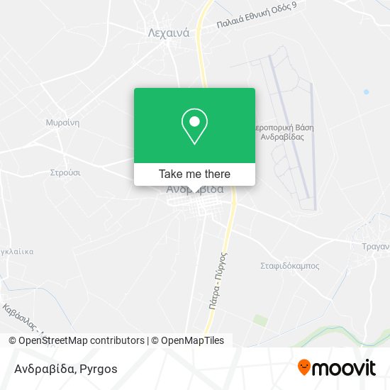 Ανδραβίδα map
